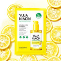 Маска Осветляющая С Ниацином И Экстрактом Юдзу Some By Mi Yuja Niacin 30 Days Bleimimsh Care Serum Mask 25ml