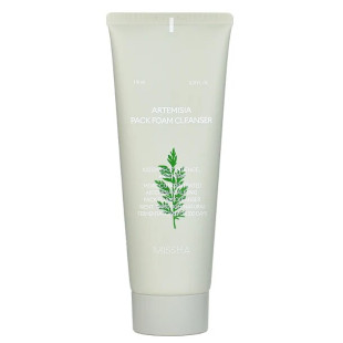 Пенка для умывания антивозрастная Missha Time Revolution Artemisia Pack Foam Cleanser 30ml