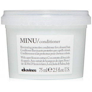 Кондиционер для придания блеска и защиты цвета волос Davines Minu Conditioner 75ml