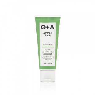 Гель, що відлущує з кислотами для Обличчя Q+A Apple AHA Exfoliating Gel 75ml