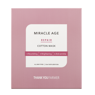 Маска тканевая восстанавливающая с экстрактом календулы Thank You Farmer Back To Iceland Miracle Age Repair Cotton Mask 25ml