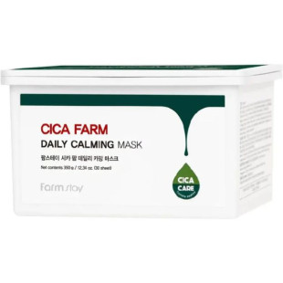 Набір масок для обличчя FarmStay Cica Farm Daily Calming Mask З0 шт