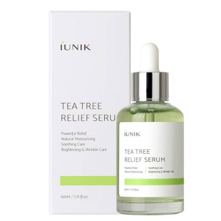 Сыворотка лечащая противовоспалительная с экстрактом чайного дерева IUNIK Tea Tree Relief Serum 1.5ml