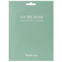 Заспокійлива маска з екстрактом чайного дерева FarmStay Tea Tree Biome Calming Mask 25ml