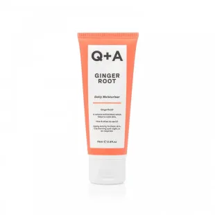 Увлажняющий крем на основе имбиря для лица Q+A Ginger Root Daily Moisturiser 75ml