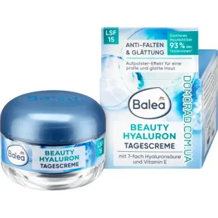 Дневной крем для лица Balea Anti Falten Beauty Hyaluron LSF 15, 50 мл