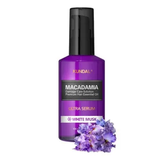 Сироватка-олія для волосся Kundal Macadamia Hair Serum 100ml - White Musk