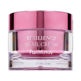 Крем с муцином улитки двойного действия для выравнивания тона FarmStay Resilience Snail Cream 80g