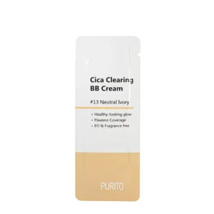 BB-крем із екстрактом центели азіатської Purito Cica Clearing BB Cream #13 Neutral Ivory (Пробник)