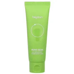 Очищающая пенка для умывания Beplain Mung Bean pH-Balanced Cleansing Foam 80ml