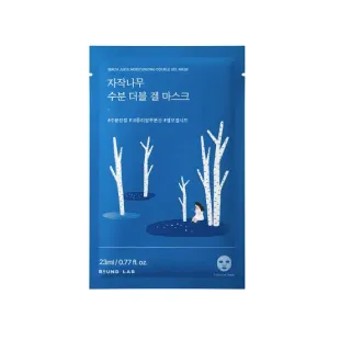 Зволожувальна гелева маска з березовим соком Round Lab Birch Juice Moisturizing Double Gel Mask 23 мл