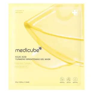 Осветляющая гидрогелевая маска с койевой кислотой и куркумой Medicube Kojic Acid Turmeric Brightening Gel Mask 28 г