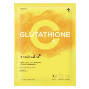 Маска осветляющая с глутатионом Medicube Deep Vita C Glutathione Brightening Mask 27 мл