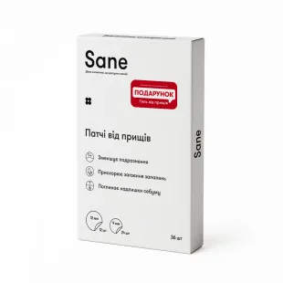 Патчи от прыщей Sane, 36 шт