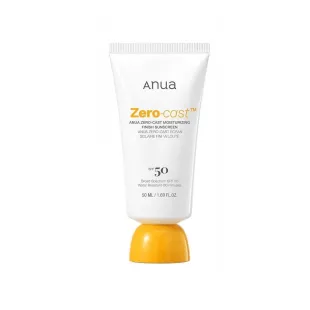 Увлажняющий солнцезащитный крем без белого следа Anua Zero-Cast Moisturizing Finish Sunscreen 50ml
