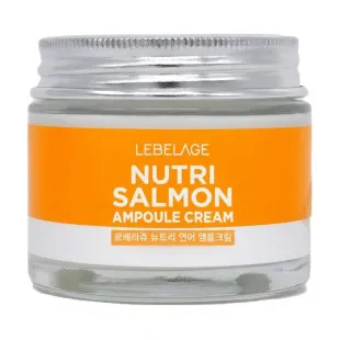 Питательный ампульный крем с маслом лосося Lebelage Ampule Cream Nutri Salmon, 70 мл