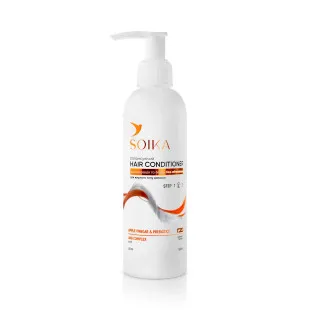 Балансирующий кондиционер Soika Hair Conditioner Регенерация и блеск без утяжеления, для жирных волос, 200 мл