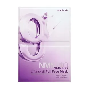 Маска для обличчя Numbuzin No. 9 Nad Bio Lifting-sil Full Face Pack Sheet (1шт)