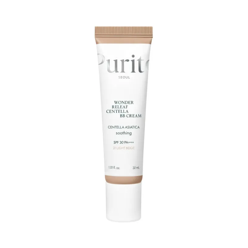 PURITO WONDER RELEAF CENTELLA BB Cream #21 Light Beige 30 мл