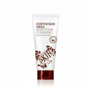 Пенка для умывания с муцином улитка Fortheskin Snail Whip Foam Cleansing 180ml