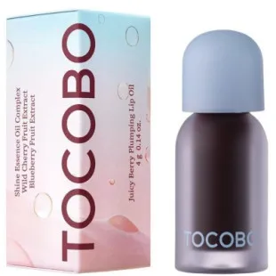 Відтінкова олія-плампер для губ Tocobo Global Juicy Berry Plumping Lip Oil 03 Black Cherry