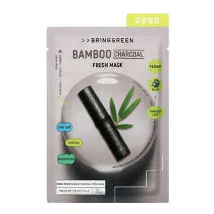Маска для лица Bringgreen Global-Only Bamboo Charcoal Fresh Mask Sheet