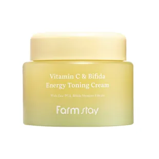 Тонизирующий крем с витамином C и бифидой Farmstay Vitamin C & Bifida Energy Toning Cream 100 мл