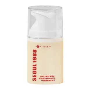 Антивіковий крем для обличчя K-Secret Seoul 1988 Cream : Retinal Liposome 1% + Fermented Rice 50ml