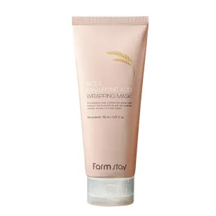 Маска-пленка с рисом и гиалуроновой кислотой Farmstay Rice & Hyaluronic Acid Wrapping Mask 150 мл
