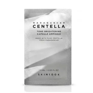 Пробник сироватки, що висвітляє та вирівнює тон SKIN1004 Madagascar Centella Tone Brightening Capsule Ampoule Sachets 1,5 мл