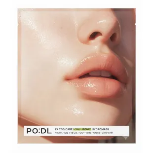 Маска гидрогелевая с гиалуроном Podl 2X Tgg Care Hyaluronic Hydromask 42г
