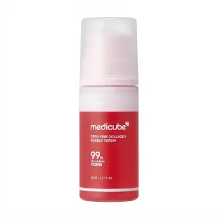 Омолоджуюча бульбашкова сироватка Medicube Pdrn Pink Collagen Bubble Serum 95ml