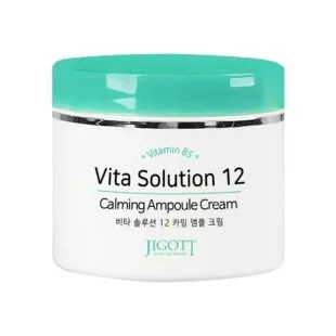 Успокаивающий крем JIGOTT Vita Solution 12 Calming Ampoule Cream 100ml