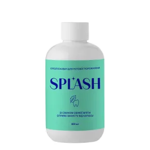 Ополіскувач для ротової порожнини зі смаком свіжої м’яти Splash 200 ml