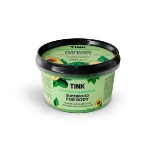 Скраб для тіла пінний Авокадо-Мигдальна олія Tink 330 g