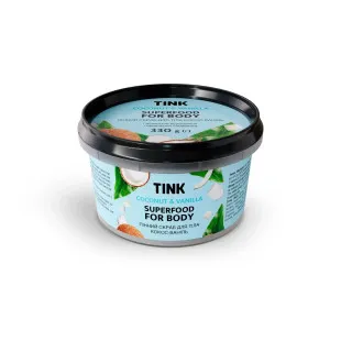 Скраб для тіла пінний Кокос-Ваніль Tink 330 g