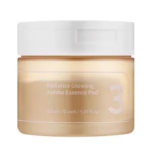 Педи Numbuzin No.3 Radiance Glowing Jumbo Essence Pad (150ml *70ea )