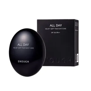 Пудра Enough All Day Velvet Soft Two-Way Cake SPF 28 PA++ #21