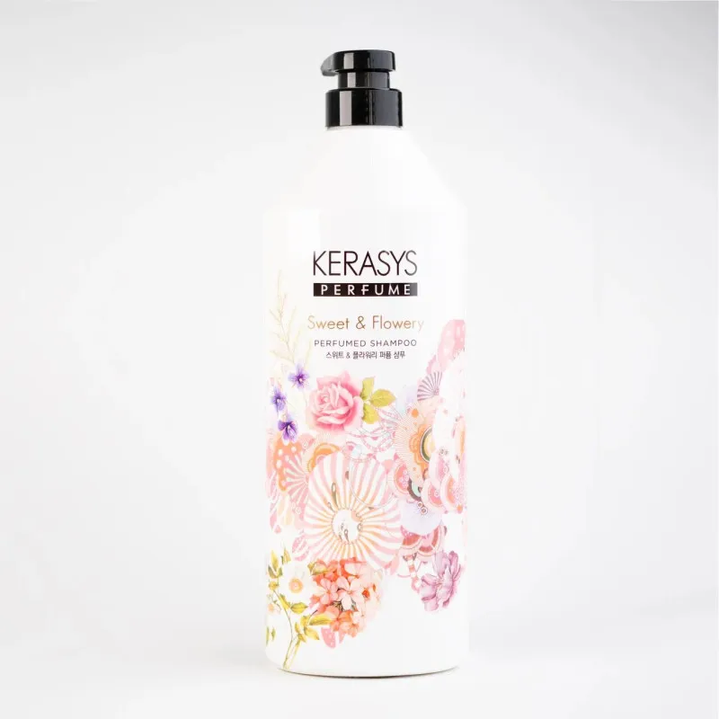 KERASYS perfume shampoo(sweet and flowery) 1000 мл