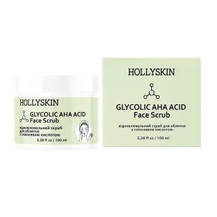 Скраб для лица с гликолевой кислотой Glycolic AHA Acid Face Scrub 100 ml