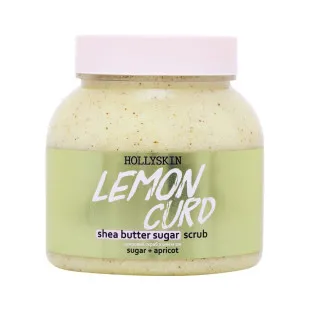 Цукровий скраб з олією ши і перлітом Lemon Curd 300 ml/ 350 g