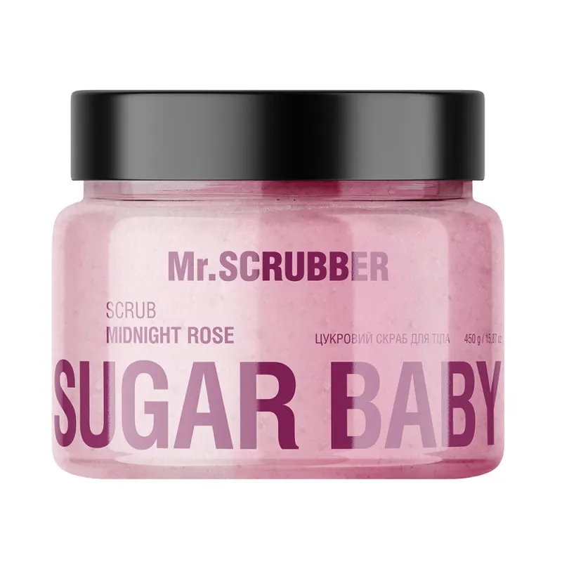 MR. SCRUBBER Sugar Baby Midnight Rose 450 г