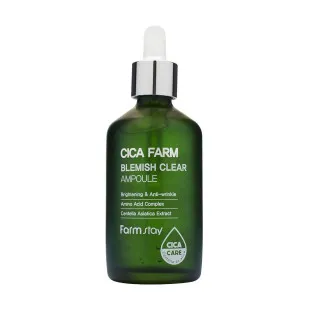 Ампульная сироватка з центелла і амінокислотами FarmStay Cica Farm Blemish Clear Ampoule100ml