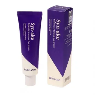Крем для повік із пептидом зміїної отрути BERGAMO SYN-AKE ESSENTIAL INTENSIVE EYE CREAM 100ml
