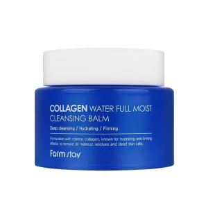 Гидрофильный бальзам FarmStay FARMSTAY COLLAGEN WATER FULL MOIST CLEANSING BALM
