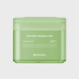 Тонер-пады для лица с чайным деревом Mediheal Teatree Trouble Pad 100шт