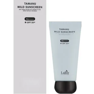 Мягкий солнцезащитный крем Lador Tamanu Mild Sunscreen SPF 50+ PA++++ 50ml