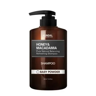 Шампунь Kundal Honey & Macadamia Nature Shampoo 500ml - Baby Powder