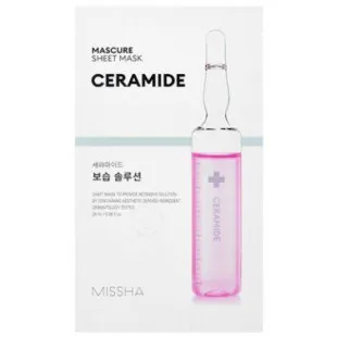 Маска Восстанавливающая Для Лица С Керамидами MISSHA Mascure Moisture Barrier Solution Sheet Mask Ceram