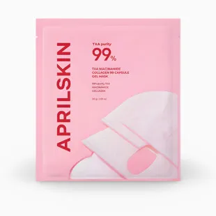 Гелевая маска-капсула Aprilskin TXA Niacinamide Collagen 99 Capsule Gel Mask
